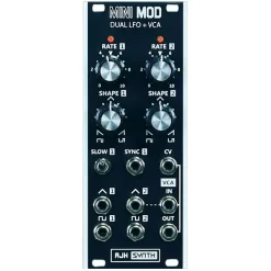 Promo ???? AJH Synth MiniMod Dual LFO + VCA - Black ????