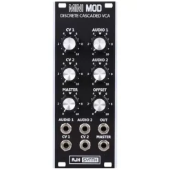 Outlet ???? AJH Synth MiniMod Discrete Cascaded VCA - Black ⭐