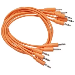 Coupon ❤️ Black Market 10" 3.5mm Patch Cable 5-Pack - Orange ✔️