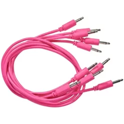 Brand new ❤️ Black Market 10" 3.5mm Patch Cable 5-Pack - Hot Pink ????