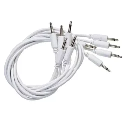 Cheapest ???? Black Market 20" 3.5mm Patch Cable 5-Pack - White ⭐
