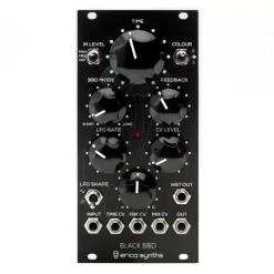 Best deal ???? Erica Synths Black BBD Delay Eurorack Module ????