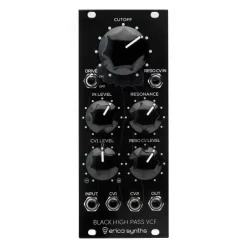 Cheap ❤️ Erica Synths Black High-Pass VCF Eurorack Module ????