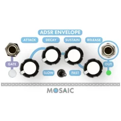 Deals ???? Mosaic ADSR 1U Eurorack Module - White ????
