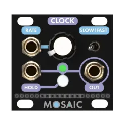 Promo ???? Mosaic Clock 1U Eurorack Module - Black ⭐
