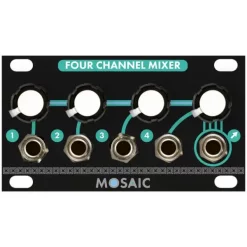 Best reviews of ???? Mosaic Four Channel Mixer 1U Eurorack Module - Black ????
