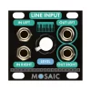 Buy ???? Mosaic Line Input 1U Eurorack Module - Black ⌛