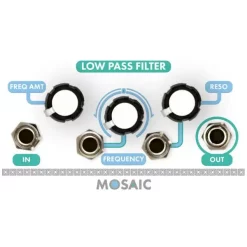 Best reviews of ???? Mosaic Low Pass Filter 1U Eurorack Module - White ❤️