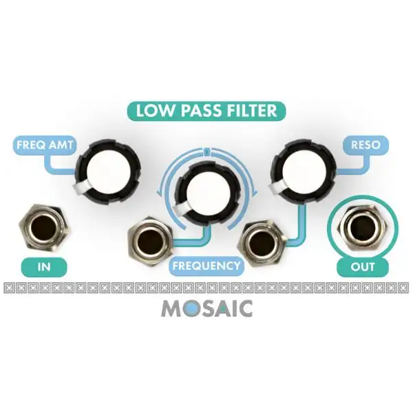 Best reviews of ???? Mosaic Low Pass Filter 1U Eurorack Module - White ❤️ 1 Best reviews of ???? Mosaic Low Pass Filter 1U Eurorack Module - White ❤️