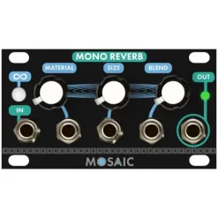 Wholesale ???? Mosaic Mono Reverb 1U Eurorack Module - Black ????
