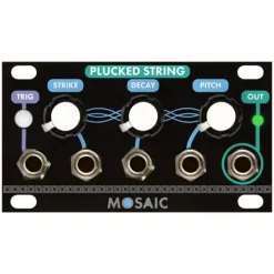 Outlet ???? Mosaic Plucked String 1U Eurorack Module - Black ????