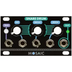 Discount ???? Mosaic Snare Drum 1U Eurorack Module - Black ????