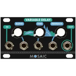 Budget ???? Mosaic Variable Delay 1U Eurorack Module - Black ????