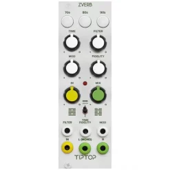 Outlet ???? Tiptop Audio ZVERB Reverb Effect Collection Module - White ????