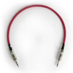 Flash Sale ❤️ Vintage King Project Eurorack Patch Cable - Red, 12" ✔️